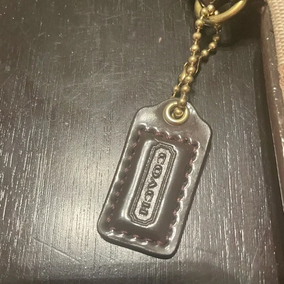 Coach Corner Zip Wristlet - Picture 3 of 4